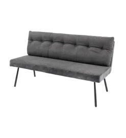 Ławka BIG GEORGE 160 cm welwet antracyt