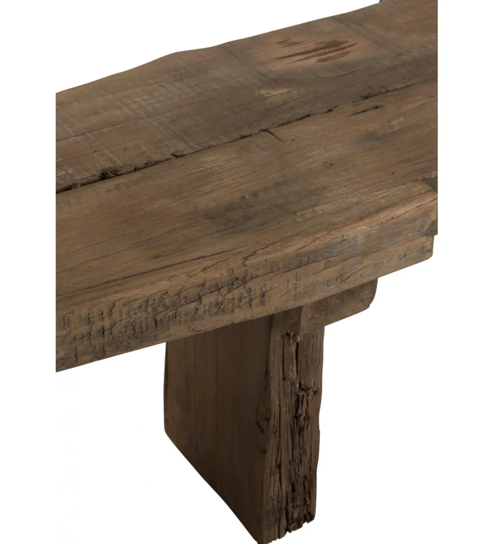 Ławka DEBER 190 cm drewno brązowe