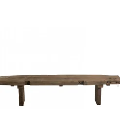 Ławka DEBER 190 cm drewno brązowe