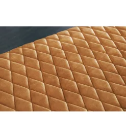 Ławka ETIENNE Paris 162 cm ciemna musztarda