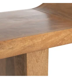 Ławka GALT 160 cm drewno mango naturalna