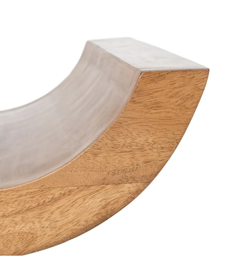Ławka GALT 160 cm drewno mango naturalna