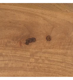 Ławka GALT 147 cm drewno mango naturalna