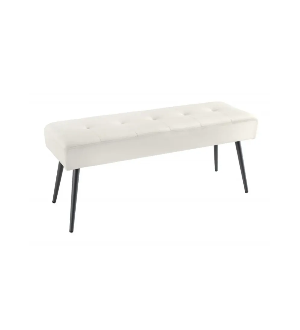 Ławka OLIWIA III 100 cm kremowa