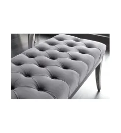 Ławka OXANA Modern Barock 164 cm Szara