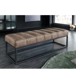Ławka PETIT BEAUTÉ 110 cm szary taupe