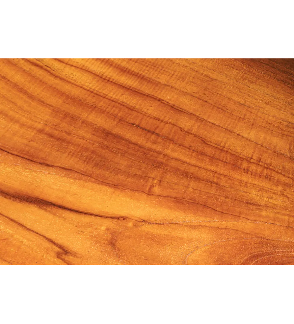 Ławka ROOT 100 cm drewno teak naturalny brąz