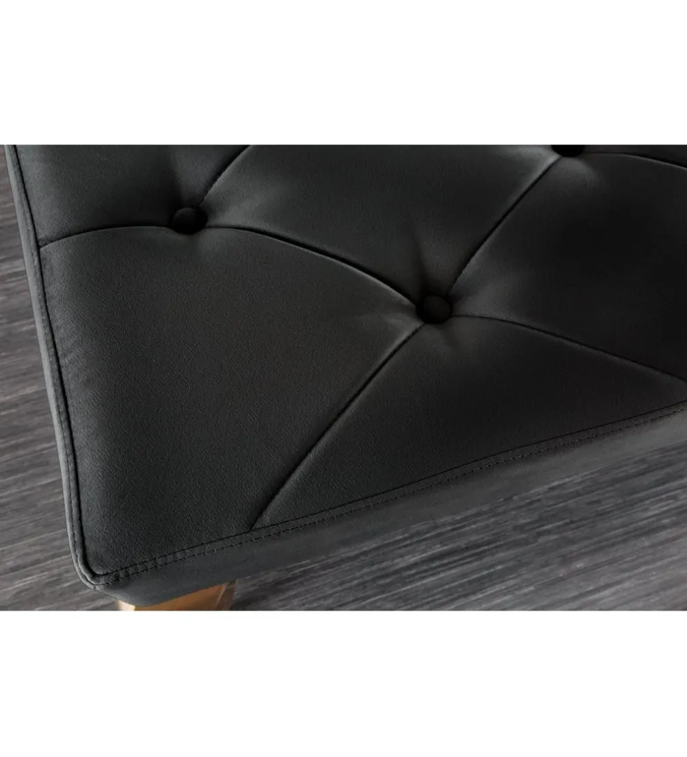 Ławka TRENTINO Modern Barock 172 cm czarna