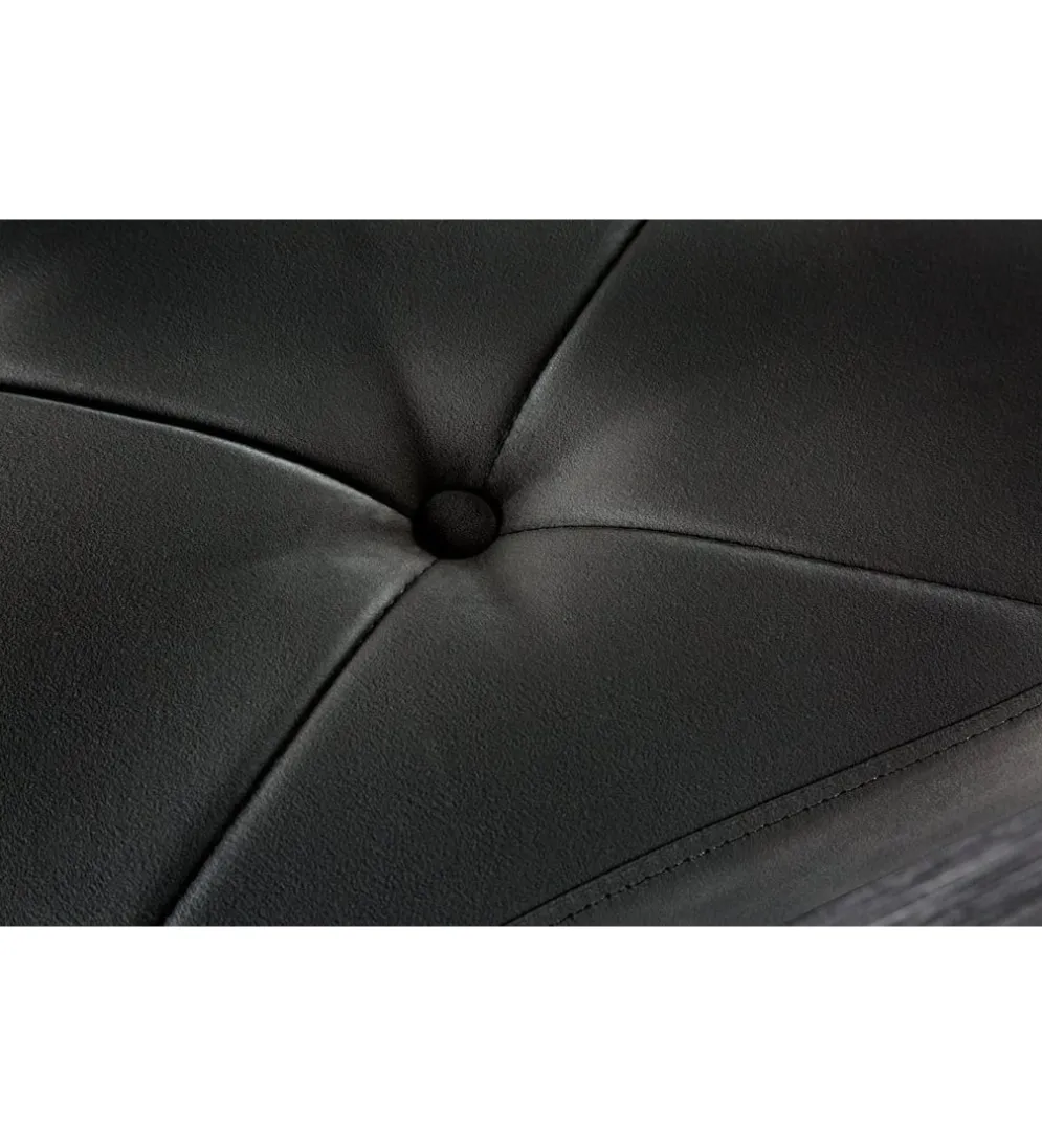 Ławka TRENTINO Modern Barock 172 cm czarna