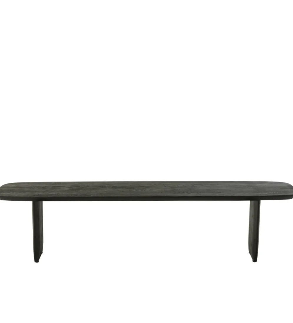 Ławka VIOLEN 190 cm drewno akacja czarna