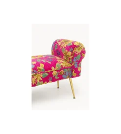 Ławka WING FLOWER FEVER 100 cm różowa