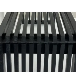 Ławka WOHNLING 120 cm drewno akacja czarna