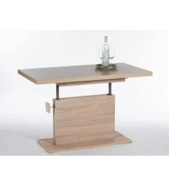 Ławo stół rozkładany MONACO 120 cm - 160 cm  w kolorze dąb sonoma