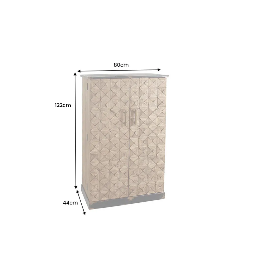 Barek BODEGA 120 cm naturalny