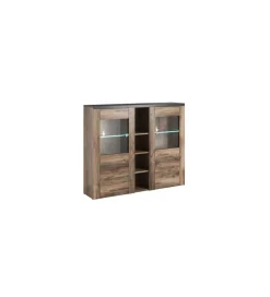 Barek LARONA 155 Cm O Wybarwieniu Satin Nussbaum z kolorem Touchwood