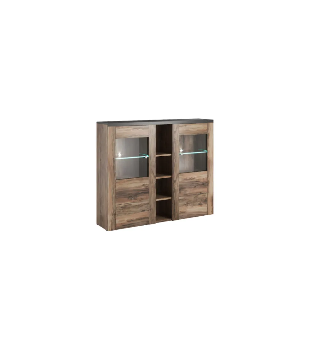 Barek LARONA 155 Cm O Wybarwieniu Satin Nussbaum z kolorem Touchwood