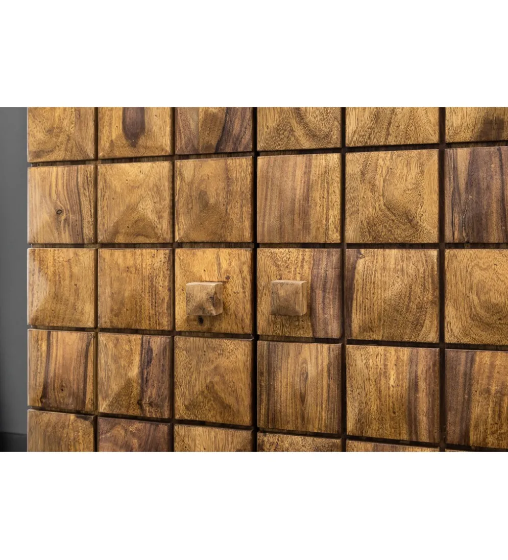Barek Mosaico 130 cm drewno sheesham