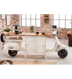 Barowa komoda SCOOTER 250 cm drewno mango