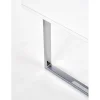 Biurko B30 120 cm biały chrom