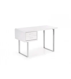 Biurko B30 120 cm biały chrom