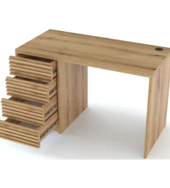 Biurko Bisett 120 x 60 cm naturalne