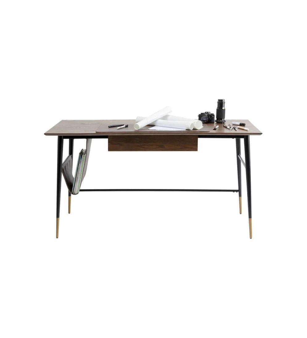 Biurko BOTICELLI 152 cm drewno jesion