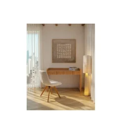 Biurko BRIGHTON 121 x 80 cm naturalny