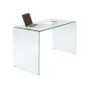 Biurko Clear Club 125 cm szklane