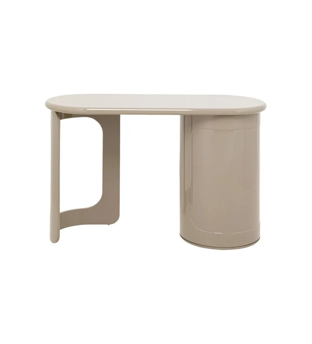 Biurko GLOSSY 120 x 80 cm taupe