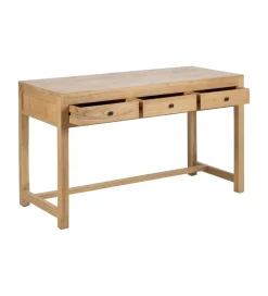 Biurko MEGANY 130 cm drewno mindi
