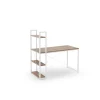 Biurko NARVIK 120 cm w kolorze biały dąb sonoma