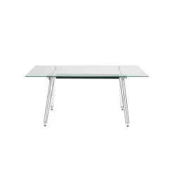 Biurko Officia 160 cm szklane