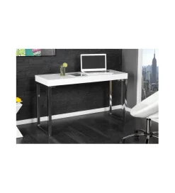 Biurko White Desk 120 cm białe