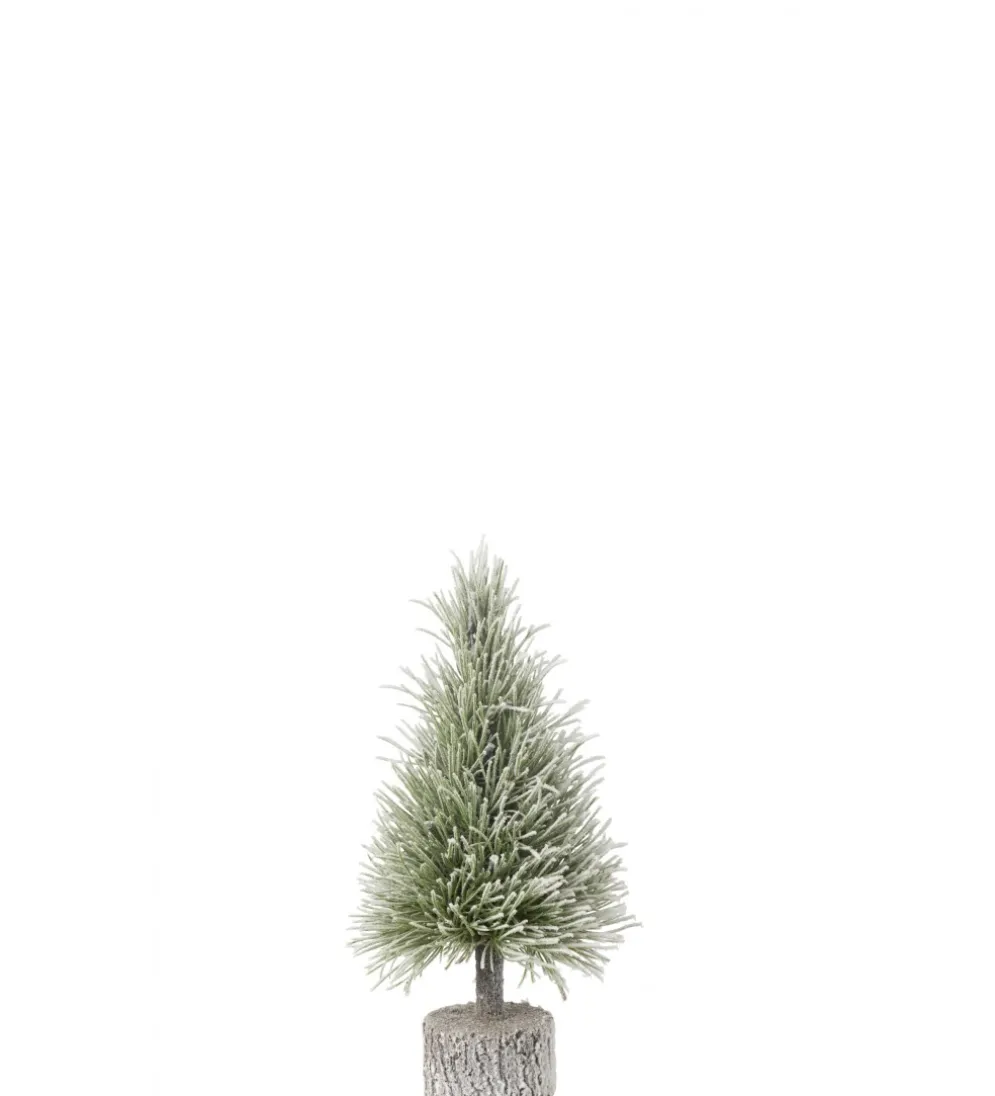 Choinka XMAS LED 36 cm zielona ośnieżona
