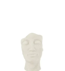 Donica DAVID CLAY 38 cm biała
