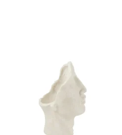 Donica DAVID CLAY 38 cm biała
