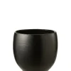 Donica YING 37 cm ceramika czarny
