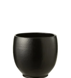 Donica YING 37 cm ceramika czarny
