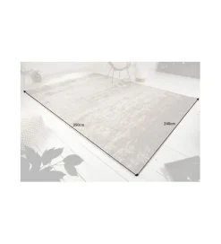 Dywan BAGGY ART 350 x 240 cm beżowo-szary
