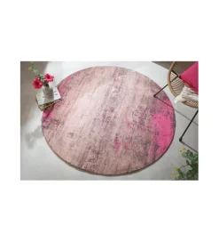 Dywan modern art 150 cm różowy