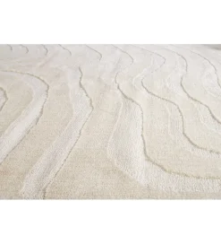 Dywan WAVE 170 x 240 cm kremowy beżowy