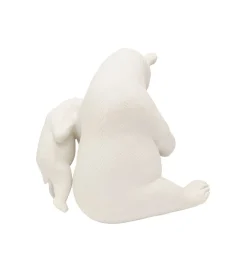 Figurka READING BEARS 18 cm beżowa