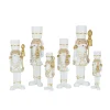 Figurka RESIN biało złota