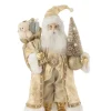 Figurka SANTA DECO 50 cm złota