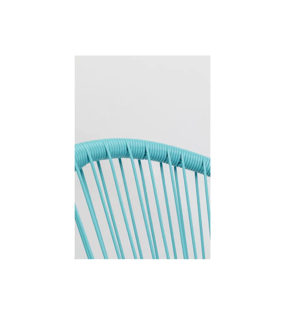 Fotel ACAPULCO 85 cm turkusowy