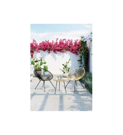 Fotel ACAPULCO MONO 85 cm czarny