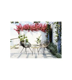Fotel ACAPULCO MONO 85 cm czarny