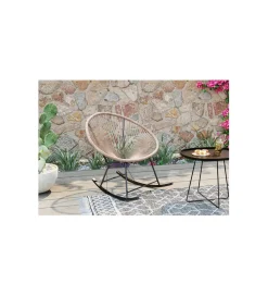 Fotel bujany ACAPULCO 85 cm naturalny
