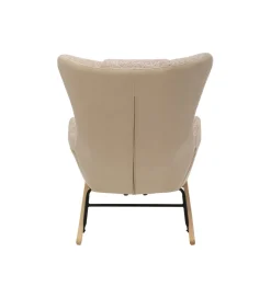 Fotel bujany ROMEO 99 cm beżowy