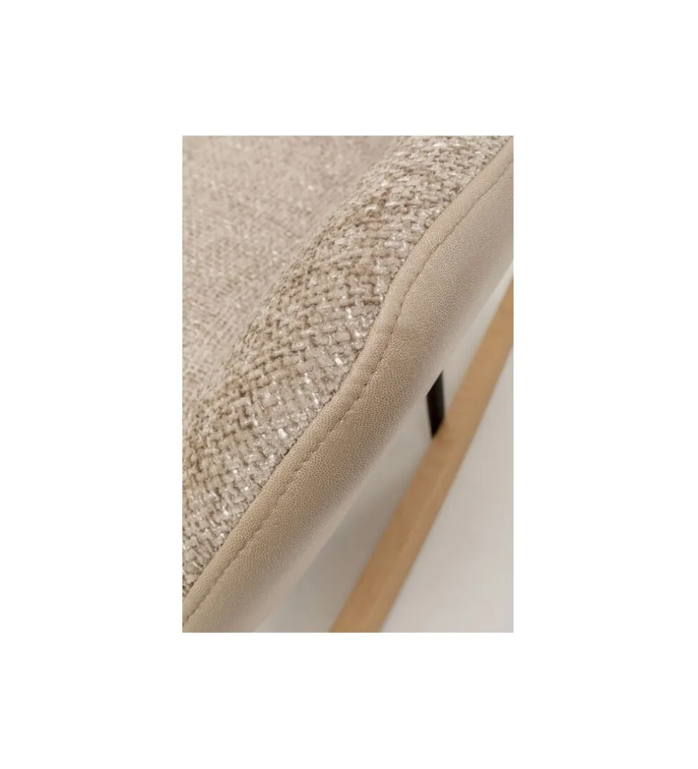Fotel bujany ROMEO 99 cm beżowy